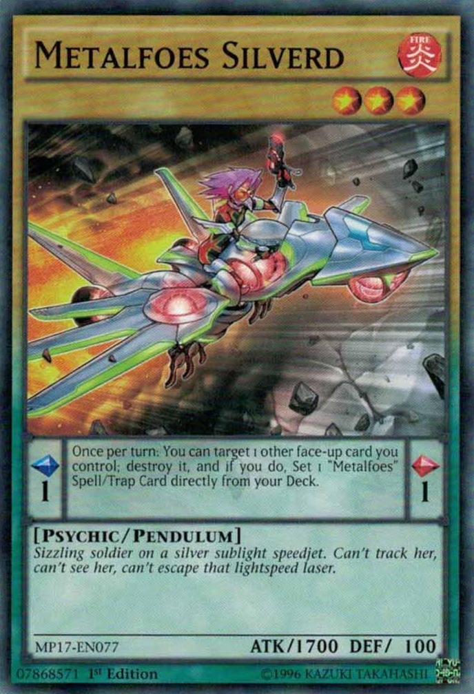 Metalfoes Silverd [MP17-EN077] Common | Odin's Place