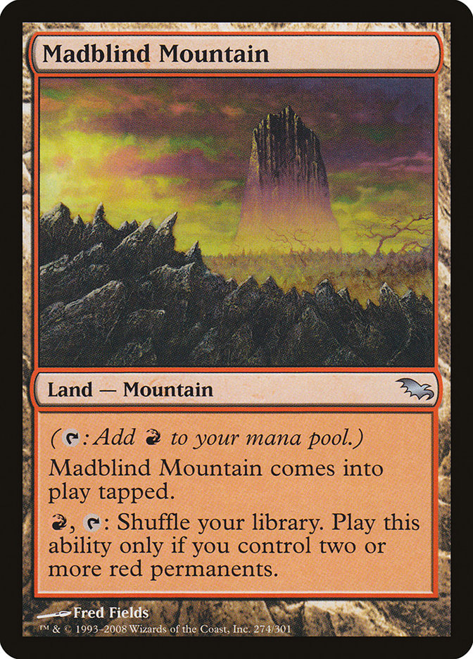 Madblind Mountain (274) [Shadowmoor] | Odin's Place