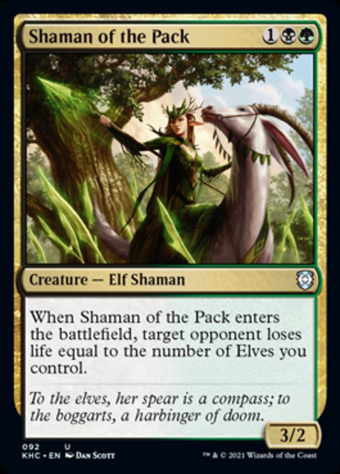 Shaman of the Pack [Kaldheim Commander] | Odin's Place