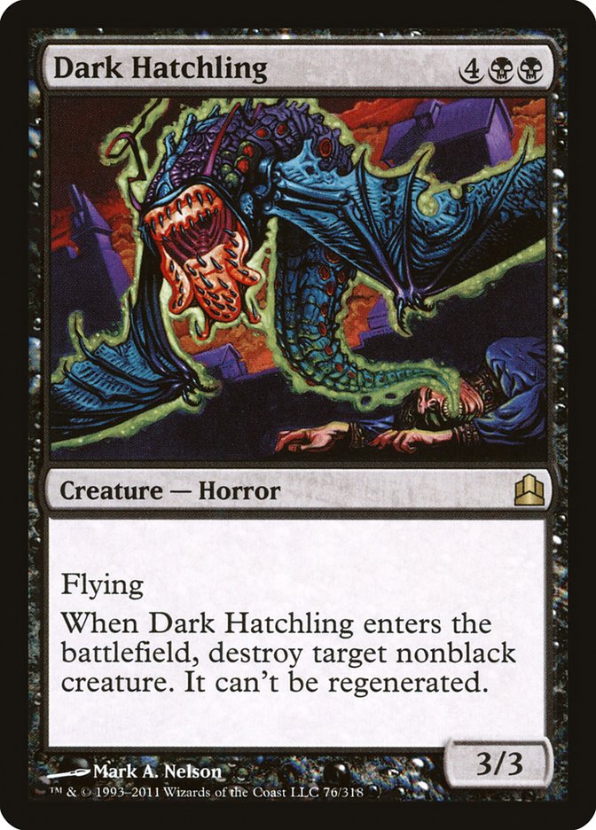Dark Hatchling (76) [Commander 2011] | Odin's Place
