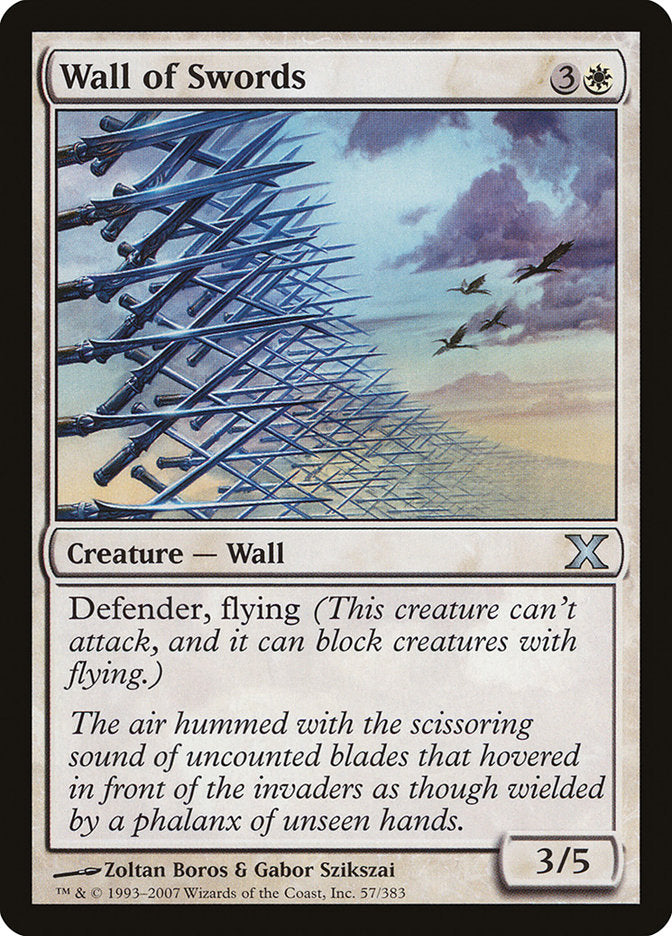 Wall of Swords (57) [Tenth Edition] | Odin's Place