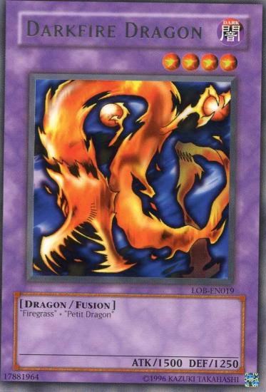 Darkfire Dragon [LOB-EN019] Rare | Odin's Place
