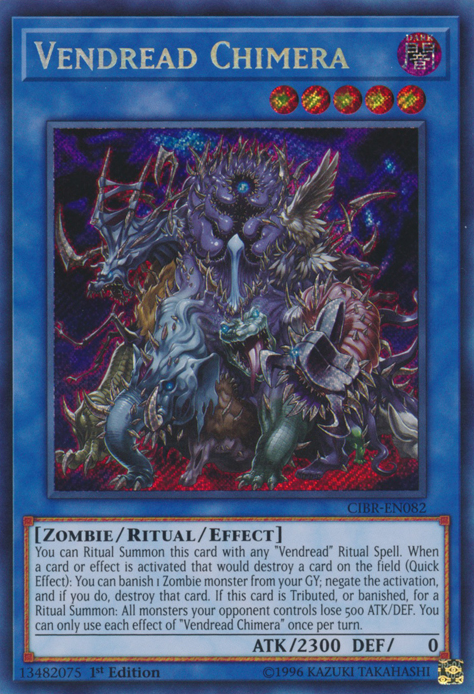 Vendread Chimera [CIBR-EN082] Secret Rare | Odin's Place