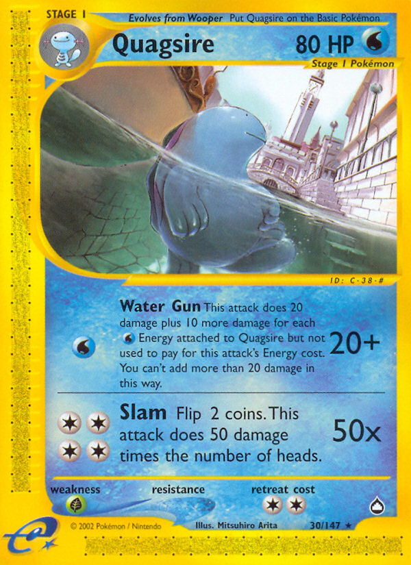 Quagsire (30/147) [Aquapolis] | Odin's Place