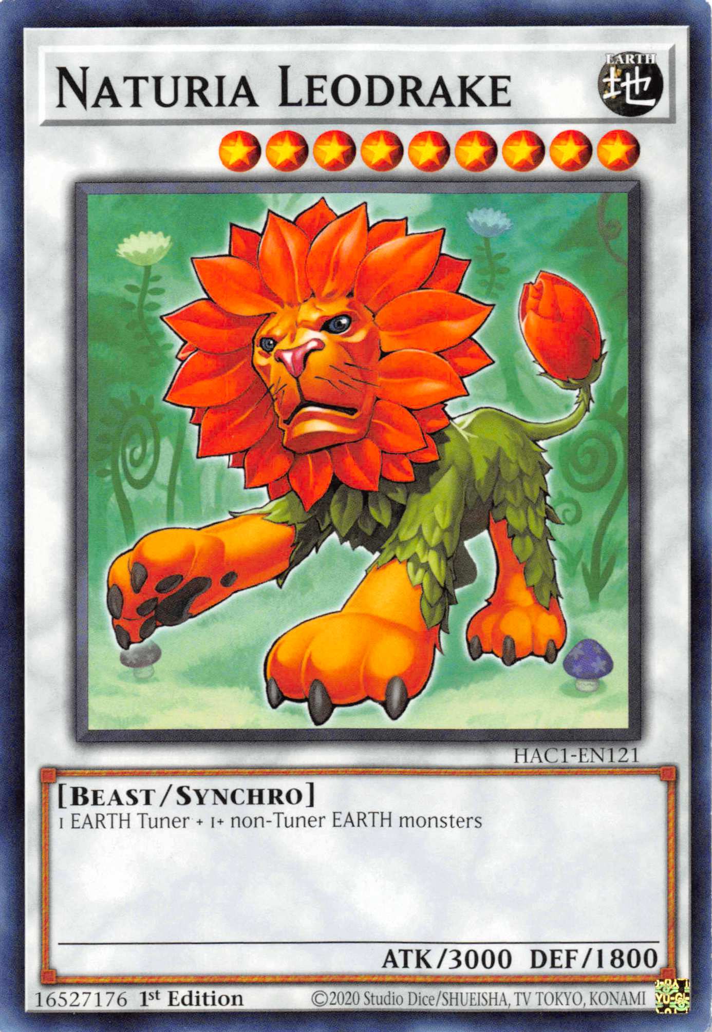Naturia Leodrake [HAC1-EN121] Common | Odin's Place