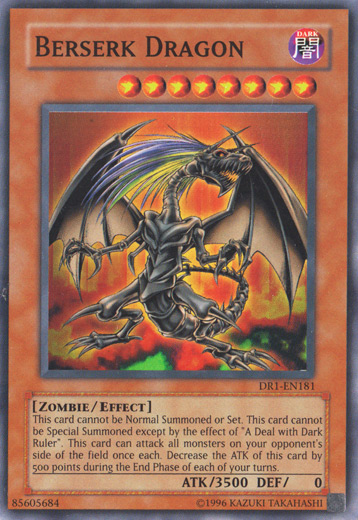 Berserk Dragon [DR1-EN181] Super Rare | Odin's Place