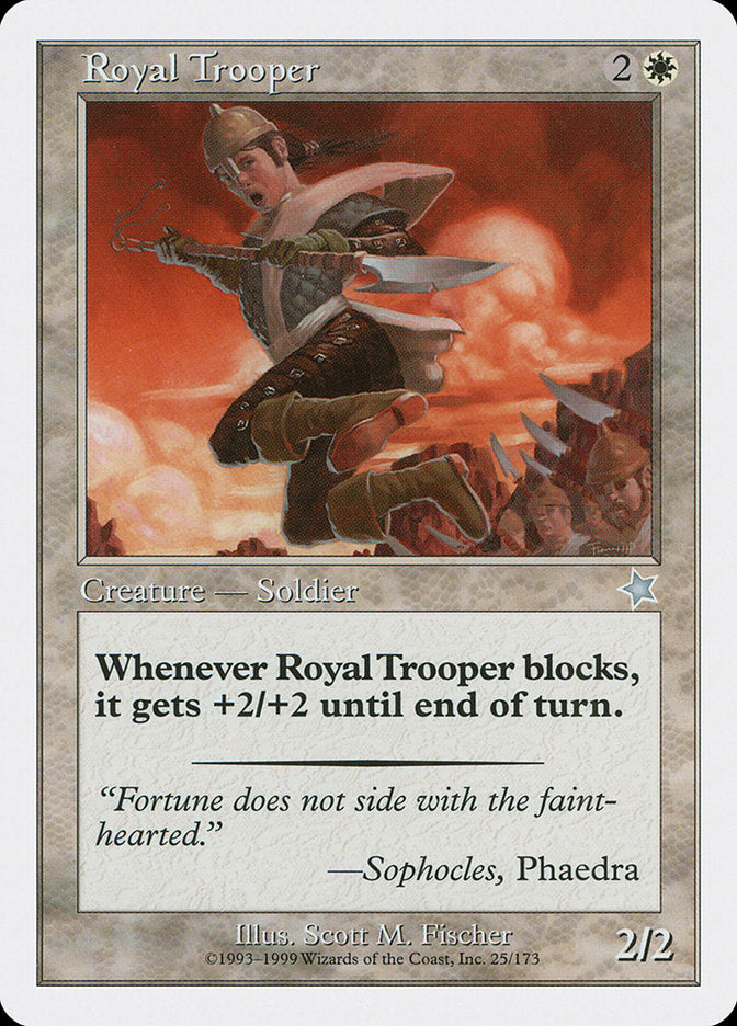 Royal Trooper (25) [Starter 1999] | Odin's Place