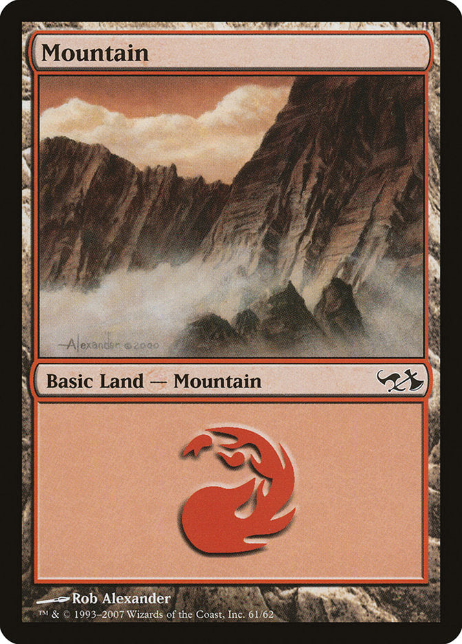 Mountain (61) [Duel Decks: Elves vs. Goblins] | Odin's Place