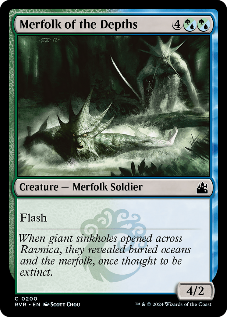 Merfolk of the Depths [Ravnica Remastered] | Odin's Place