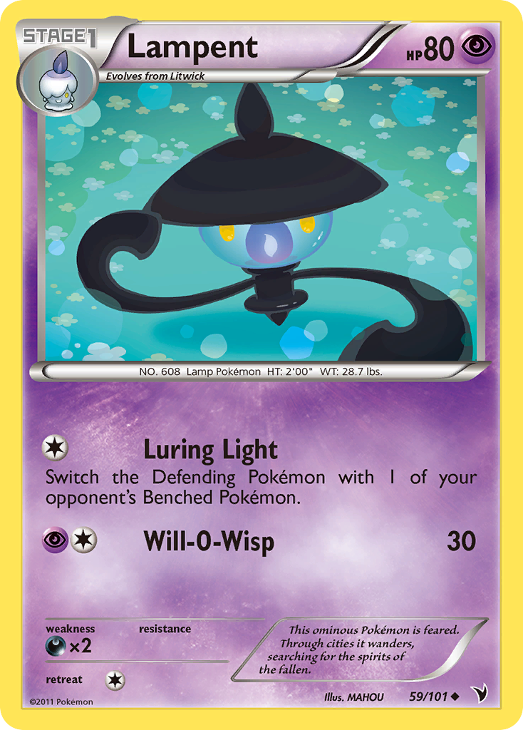 Lampent (59/101) [Black & White: Noble Victories] | Odin's Place