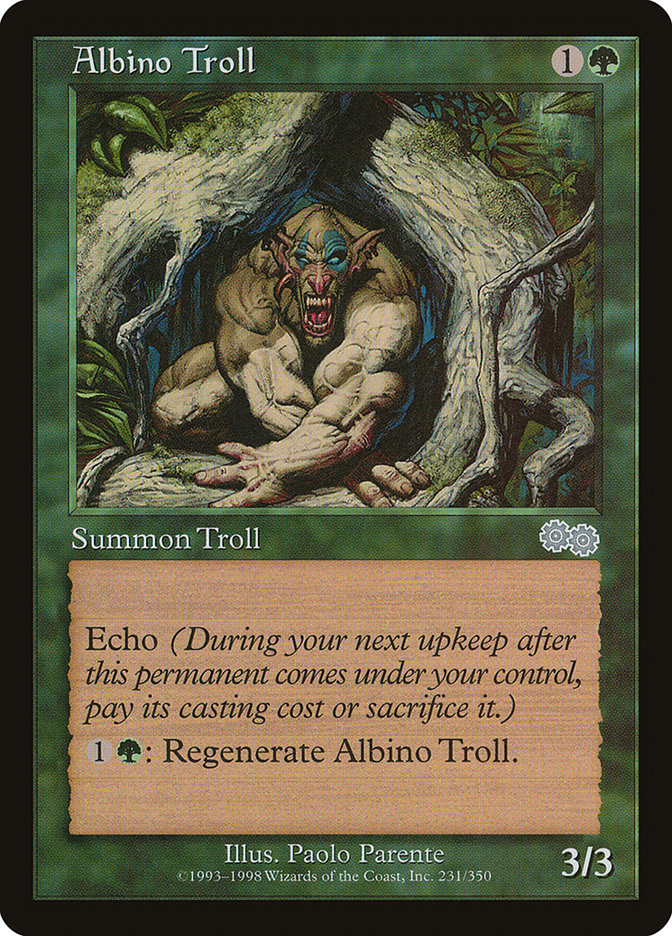 Albino Troll (231) [Urza's Saga] | Odin's Place