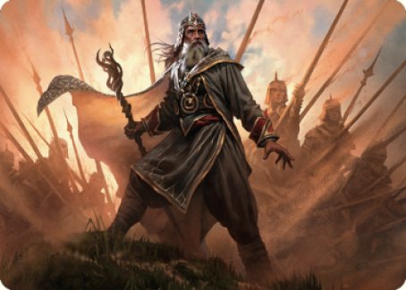 Hazezon, Shaper of Sand Art Card [Dominaria United Art Series] | Odin's Place