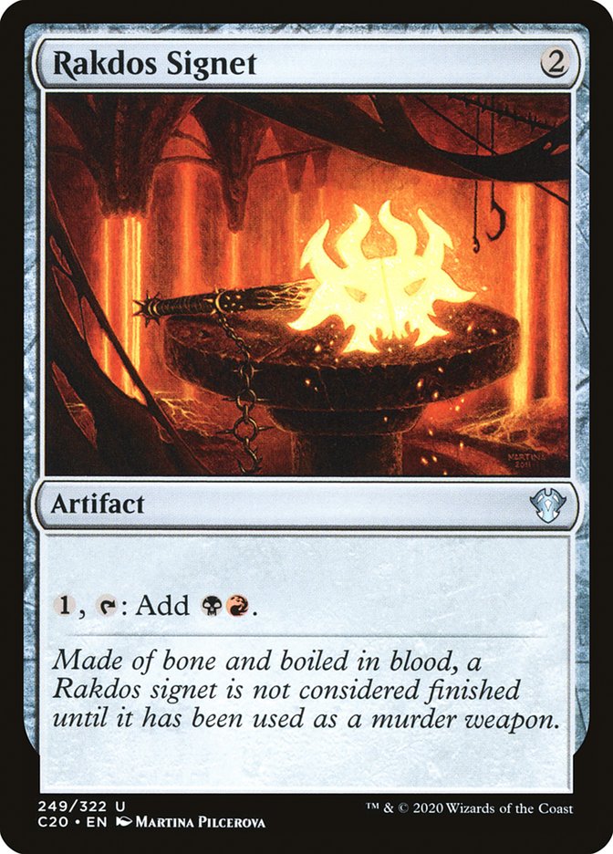Rakdos Signet [Commander 2020] | Odin's Place