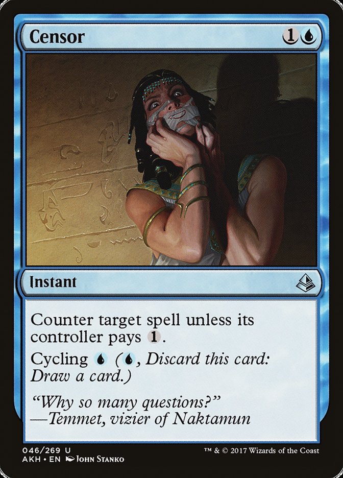 Censor (46) [Amonkhet] | Odin's Place