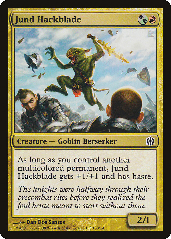 Jund Hackblade (138) [Alara Reborn] | Odin's Place