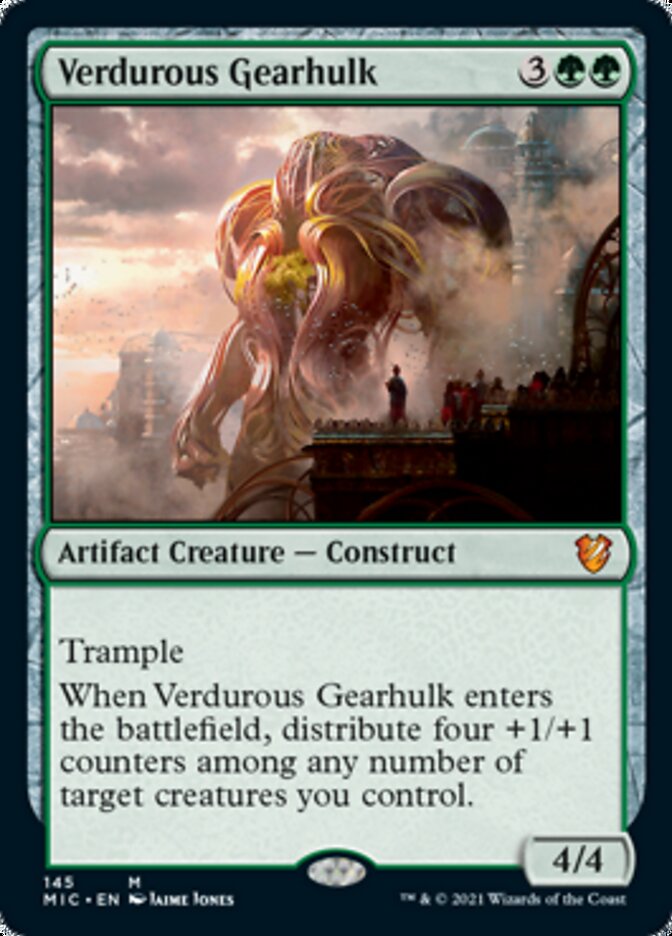 Verdurous Gearhulk [Innistrad: Midnight Hunt Commander] | Odin's Place