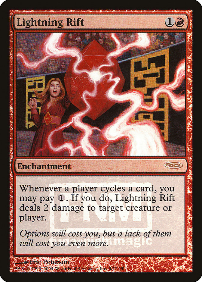 Lightning Rift (5) [Friday Night Magic 2004] | Odin's Place