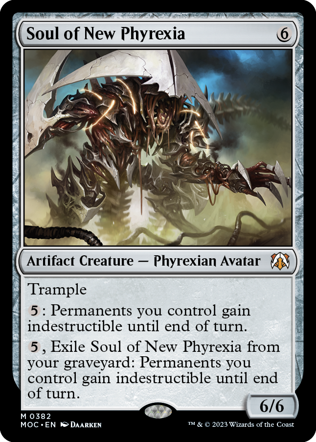 Soul of New Phyrexia [March of the Machine Commander] | Odin's Place