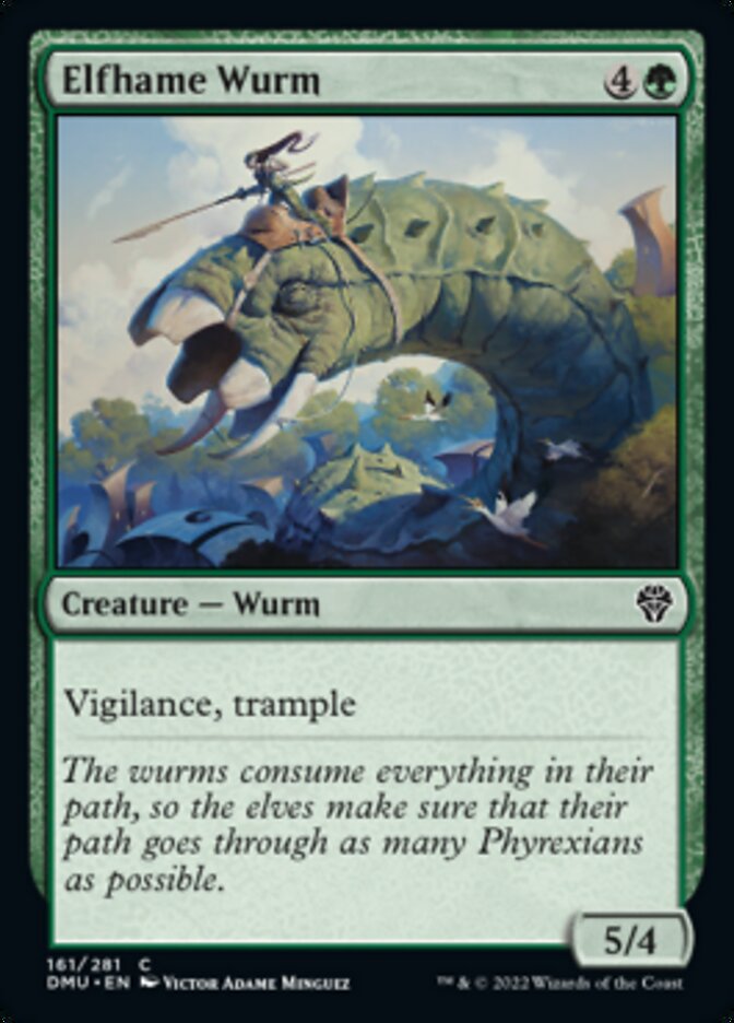 Elfhame Wurm [Dominaria United] | Odin's Place