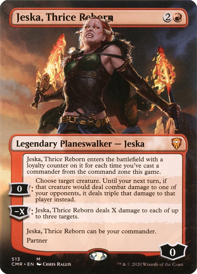 Jeska, Thrice Reborn (Borderless) [Commander Legends] | Odin's Place