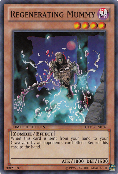 Regenerating Mummy [GLD5-EN016] Common | Odin's Place