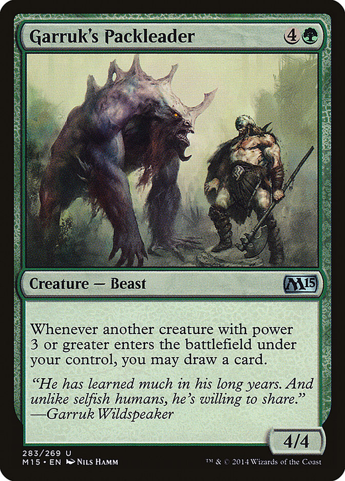 Garruk's Packleader (283) [Magic 2015] | Odin's Place