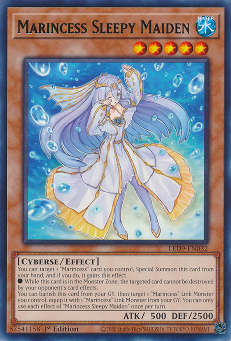 Marincess Sleepy Maiden [LED9-EN032] Rare | Odin's Place