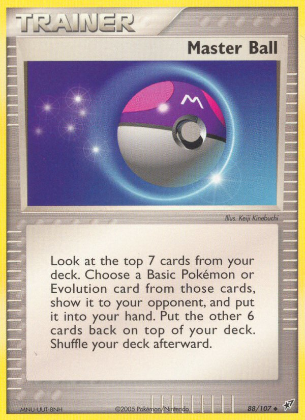 Master Ball (88/107) [EX: Deoxys] | Odin's Place