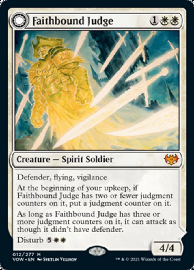 Faithbound Judge // Sinner's Judgment [Innistrad: Crimson Vow] | Odin's Place