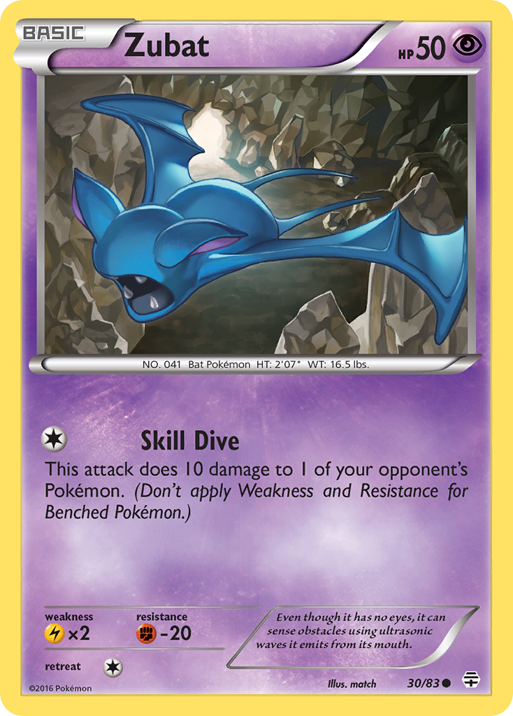 Zubat (30/83) [XY: Generations] | Odin's Place