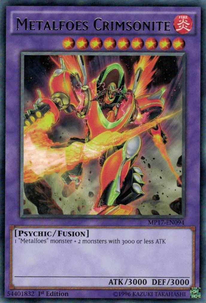 Metalfoes Crimsonite [MP17-EN094] Rare | Odin's Place
