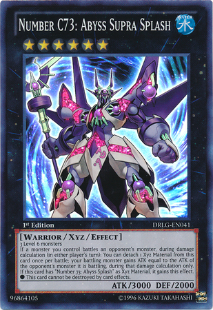 Number C73: Abyss Supra Splash [DRLG-EN041] Super Rare | Odin's Place