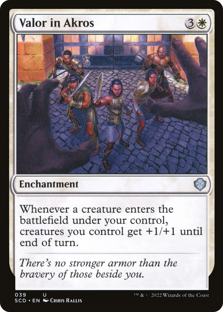 Valor in Akros [Starter Commander Decks] | Odin's Place
