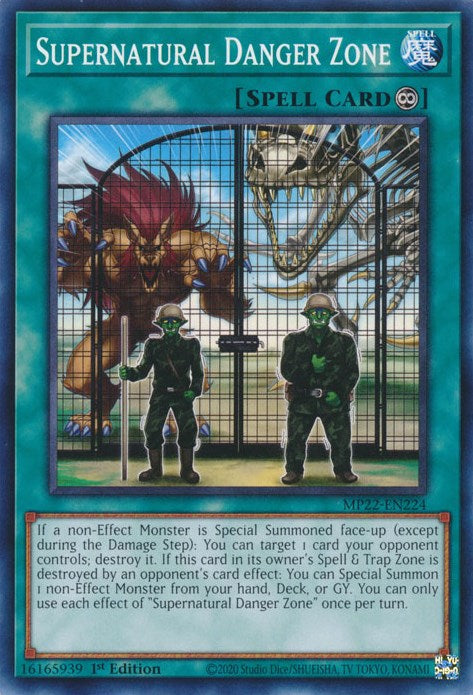Supernatural Danger Zone [MP22-EN224] Common | Odin's Place