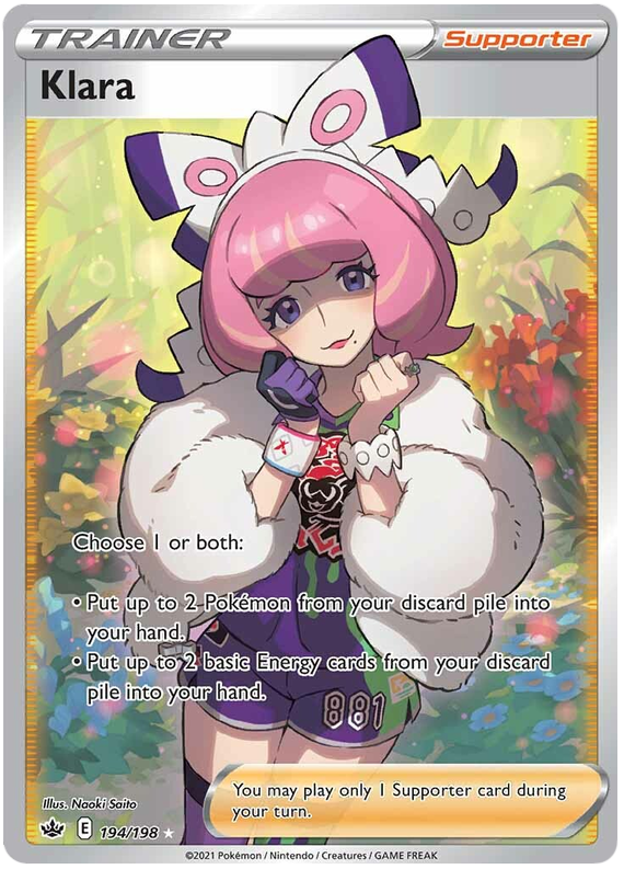 Klara (194/198) [Sword & Shield: Chilling Reign] | Odin's Place