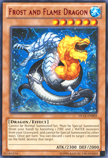 Frost and Flame Dragon (Red) [DL15-EN005] Rare | Odin's Place