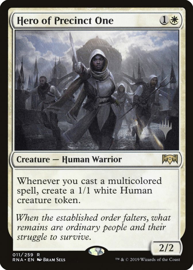 Hero of Precinct One (Promo Pack) [Ravnica Allegiance Promos] | Odin's Place