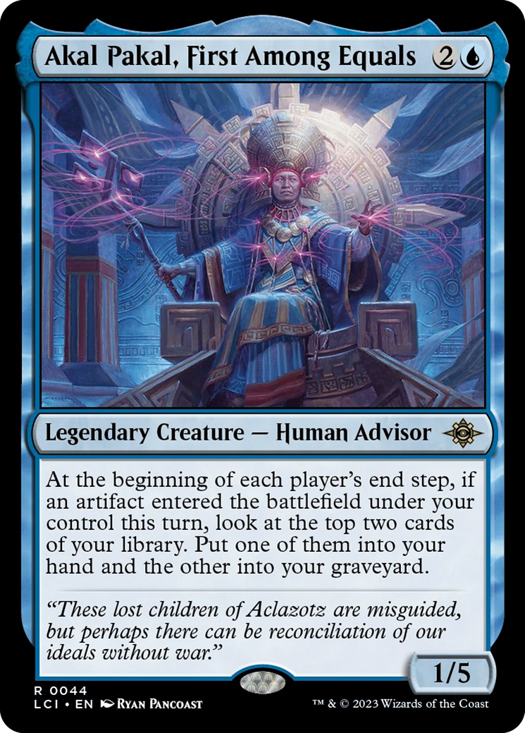 Akal Pakal, First Among Equals [The Lost Caverns of Ixalan] | Odin's Place