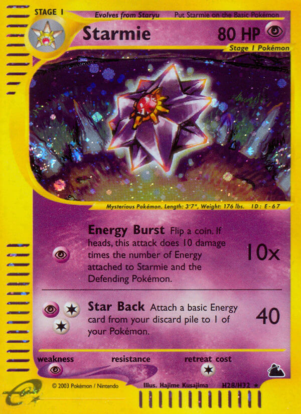 Starmie (H28/H32) [Skyridge] | Odin's Place