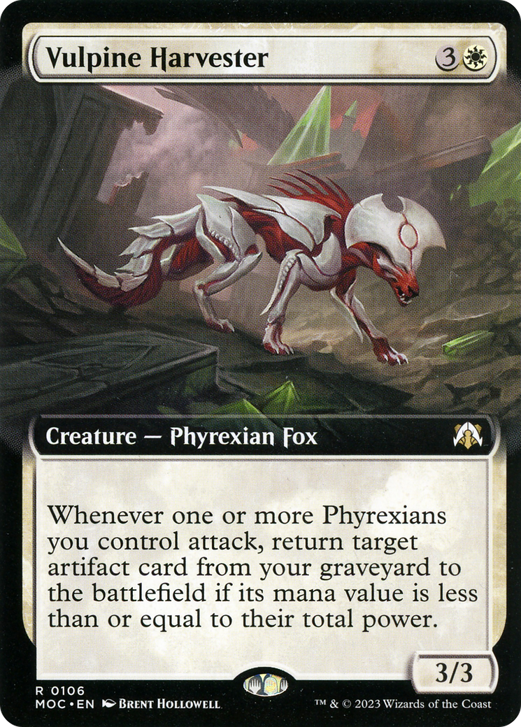 Vulpine Harvester (Extended Art) [March of the Machine Commander] | Odin's Place