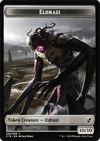 Eldrazi // Egg Double-Sided Token [Commander 2019 Tokens] | Odin's Place