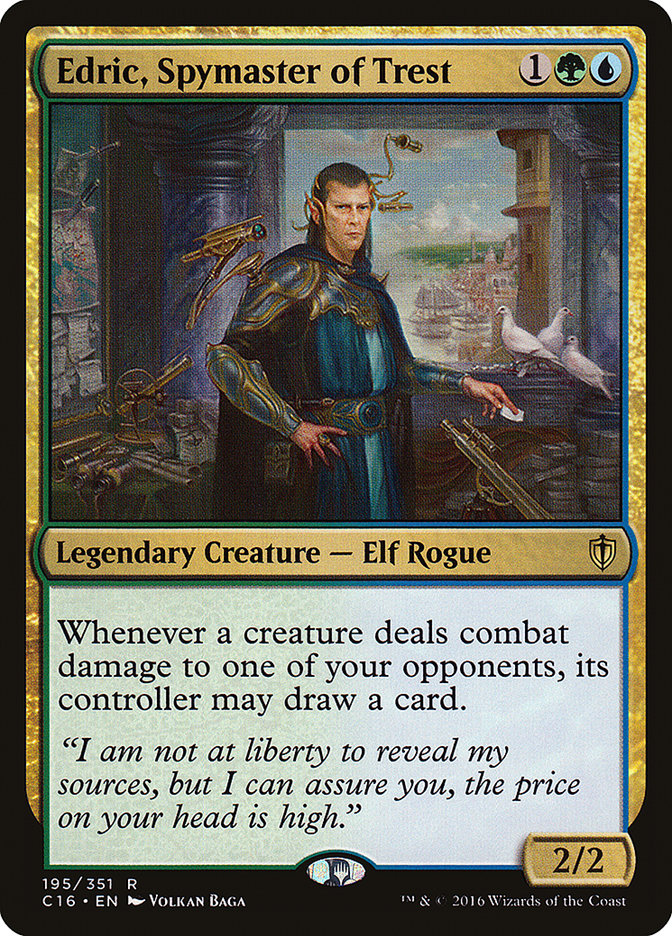 Edric, Spymaster of Trest (195) [Commander 2016] | Odin's Place