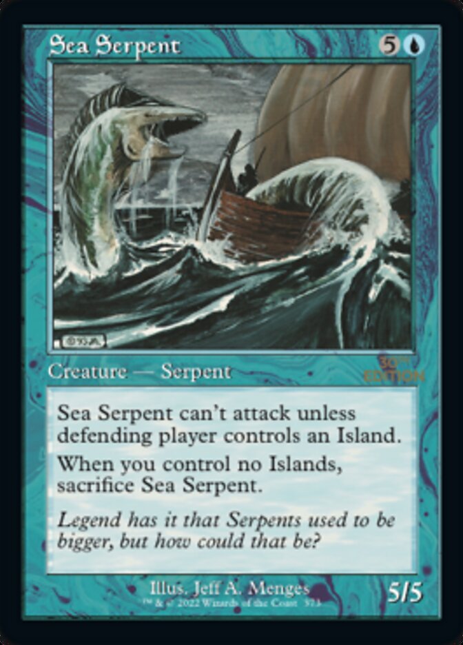 Sea Serpent (Retro) [30th Anniversary Edition] | Odin's Place