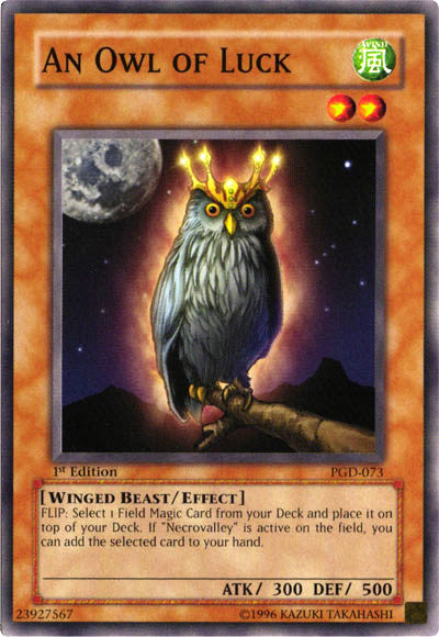 An Owl of Luck [PGD-073] Common | Odin's Place