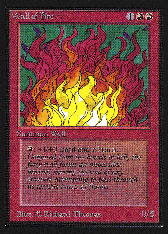 Wall of Fire [International Collectors' Edition] | Odin's Place