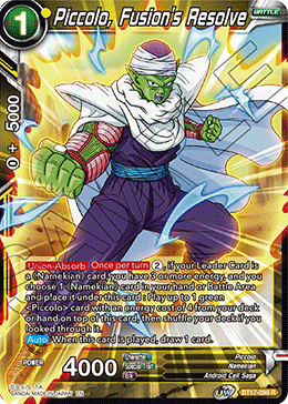 Piccolo, Fusion's Resolve (BT17-099) [Ultimate Squad] | Odin's Place