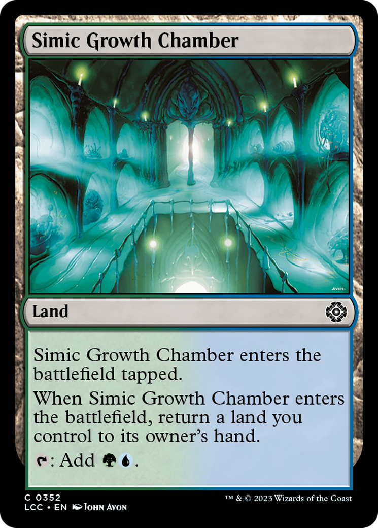 Simic Growth Chamber [The Lost Caverns of Ixalan Commander] | Odin's Place