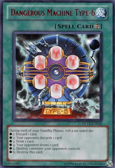 Dangerous Machine Type-6 (Red) [DL12-EN016] Rare | Odin's Place