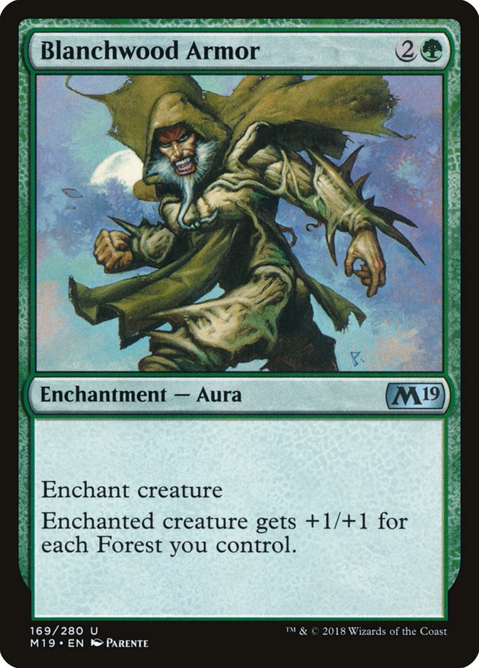 Blanchwood Armor (169) [Core Set 2019] | Odin's Place