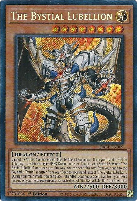 The Bystial Lubellion [DABL-EN009] Secret Rare | Odin's Place